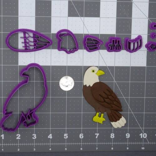 Bald Eagle Bird 266-E188 Cookie Cutter Set
