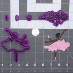 Ballerina 266-G629 Cookie Cutter Set