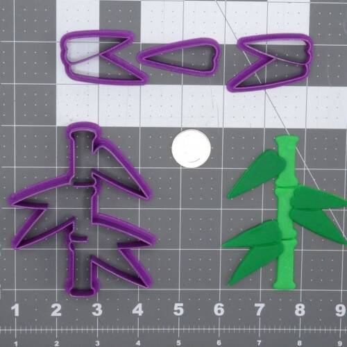 Bamboo Plant 266-D635 Cookie Cutter Set