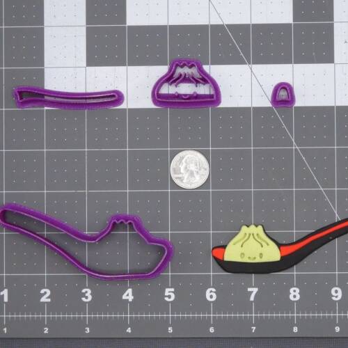 Bao Dumpling in Spoon 266-H909 Cookie Cutter Set