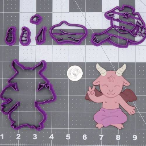 Baphomet Body 266-I361 Cookie Cutter Set
