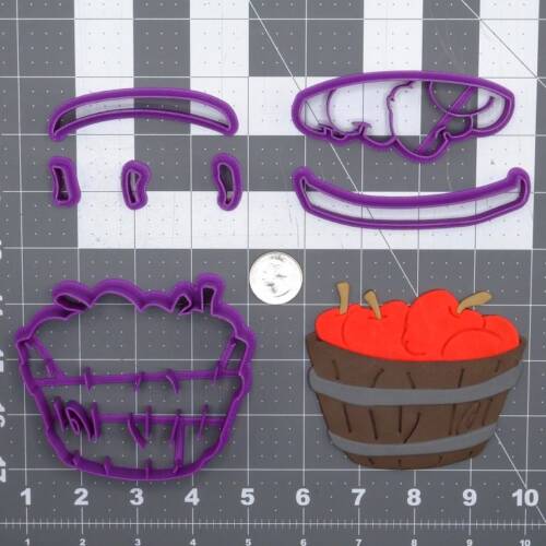 Basket of Apples 266-E661 Cookie Cutter Set