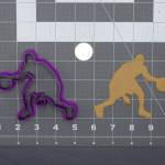 Basketball Player 266-E230 Cookie Cutter Silhouette