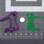 Basketball Player 266-E232 Cookie Cutter