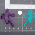 Basketball Player 266-E687 Cookie Cutter Silhouette