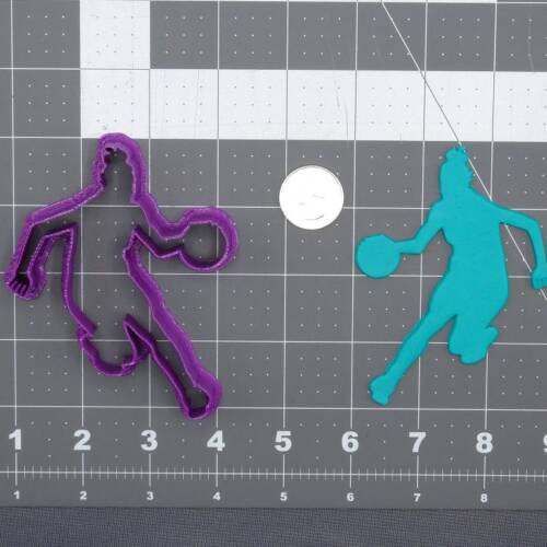 Basketball Player 266-E687 Cookie Cutter Silhouette
