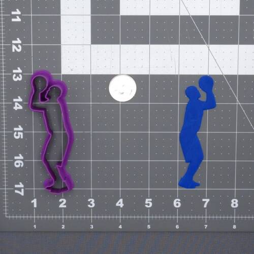 Basketball Player 266-F064 Cookie Cutter Silhouette