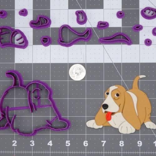 Basset Hound Dog Body 266-H182 Cookie Cutter Set