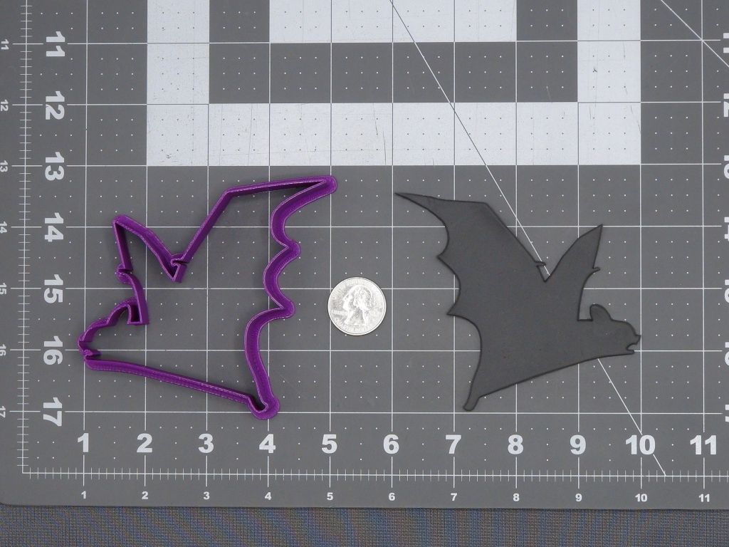 Bat 266-J705 Cookie Cutter Silhouette