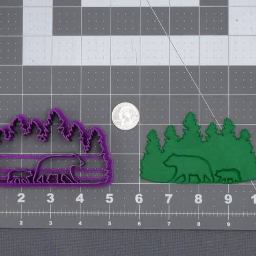 Bear In Forest 266-J742 Cookie Cutter