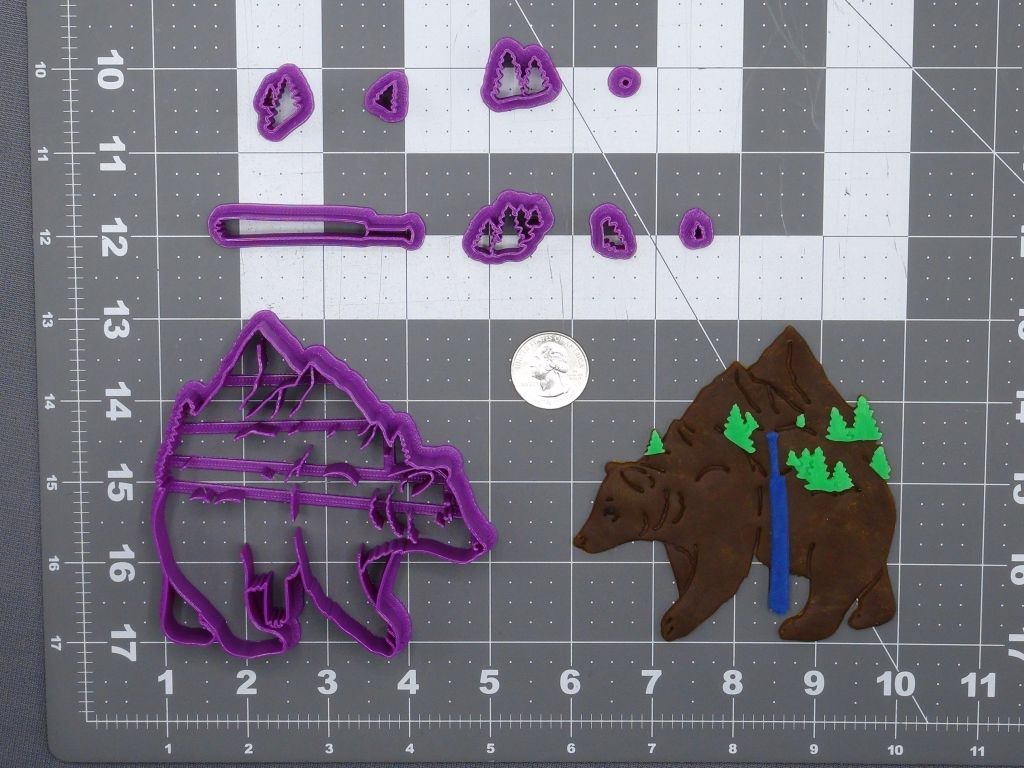 Bear Mountain 266-F892 Cookie Cutter Set
