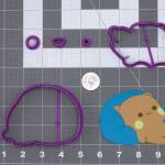 Bear with Pillow 266-I102 Cookie Cutter Set