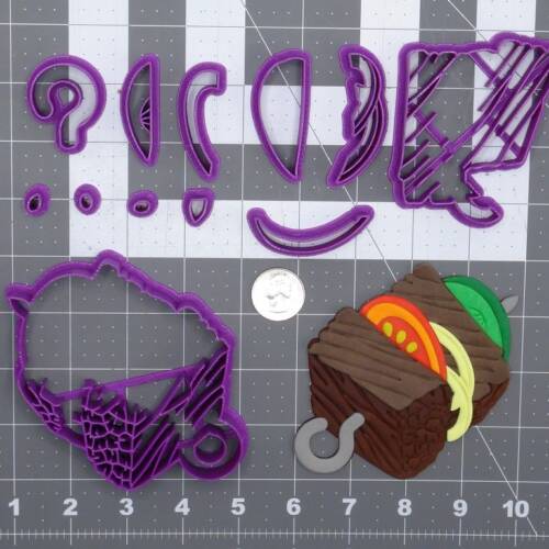 Beef Veggie Kabob 266-F665 Cookie Cutter Set