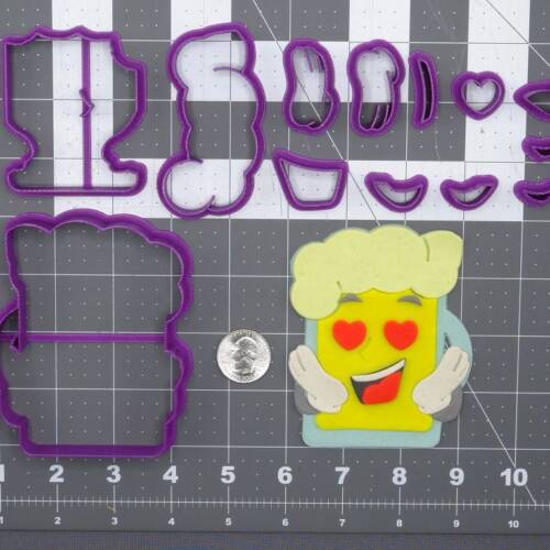 Beer in Love 266-F152 Cookie Cutter Set