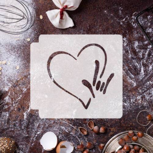 ASL Heart 783-G652 Stencil