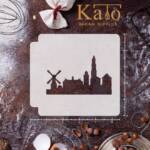Amsterdam Nederlands Skyline 783-B065 Stencil
