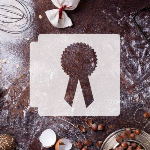 Award Ribbon 783-D371 Stencil Silhouette
