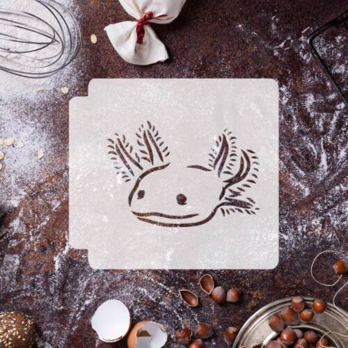Axolotl Head 783-G546 Stencil
