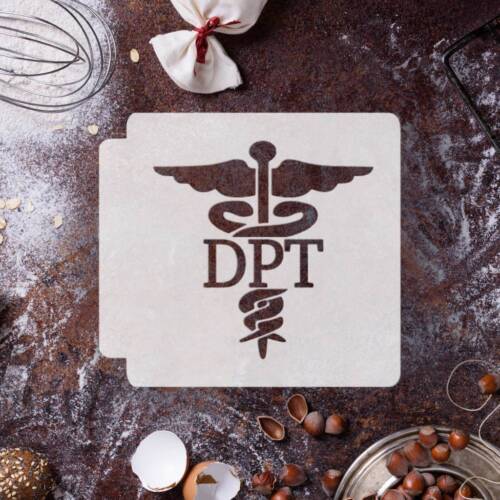 Mark Your Mastery DPT Caduceus Stencil for Custom Creations!